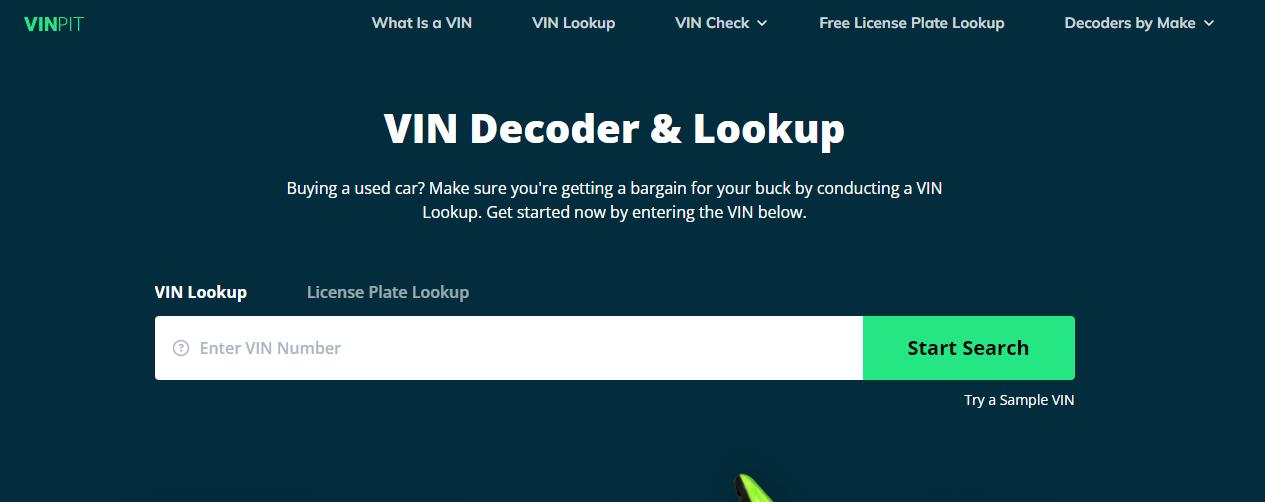 Best For Free VIN Lookup & Vehicle History Reports