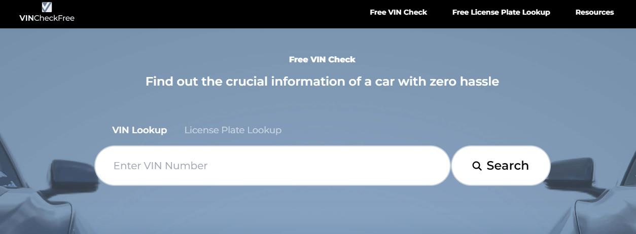 VINCheckFree- A Reliable VIN Check Tool for Free